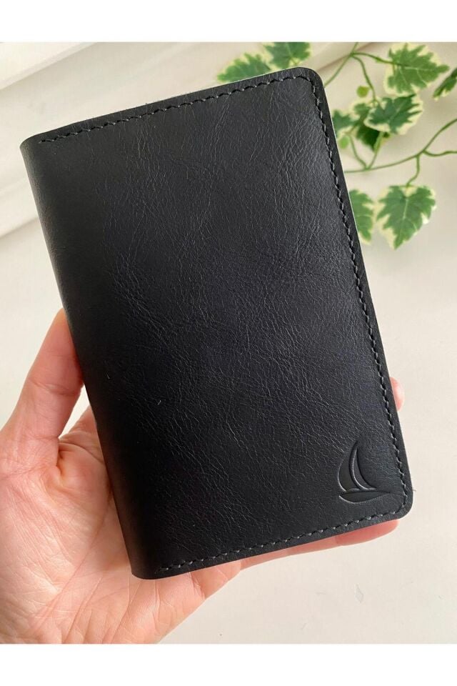 FEDER - Pasaport Kılıfı Si̇yah