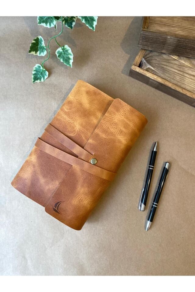 HAMILTON - Kitap / Defter / Ajanda Kılıfı Camel