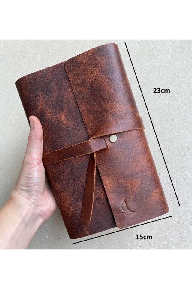 HAMILTON - Kitap / Defter / Ajanda Kılıfı Koyu Taba