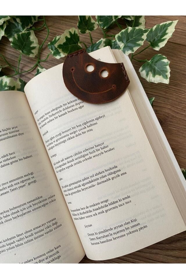 MARKY - 3'lü Kitap Ayracı Seti Koyu Taba