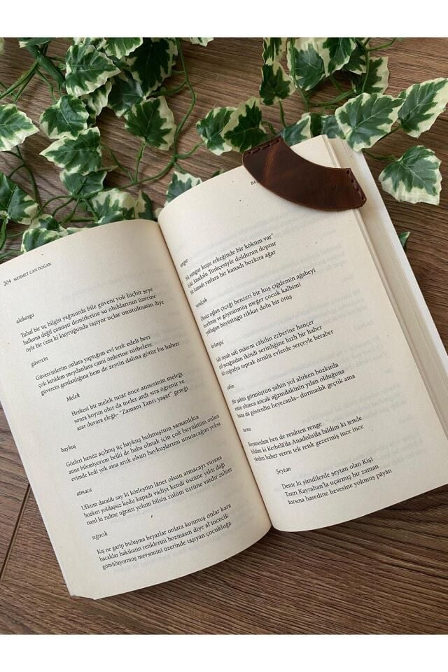 MARKY - 3'lü Kitap Ayracı Seti Koyu Taba