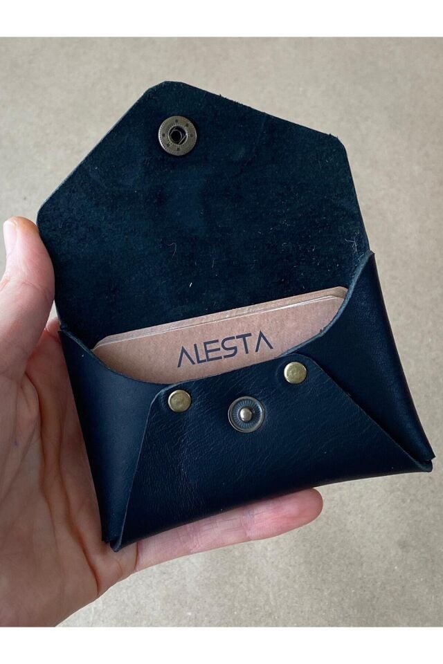 MESSI - Zarf Tipi Kartlık Efektli̇ Si̇yah