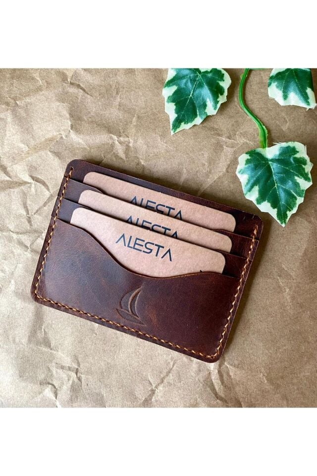 ORCO - 7 Bölmeli Minimal Kartlık Taba