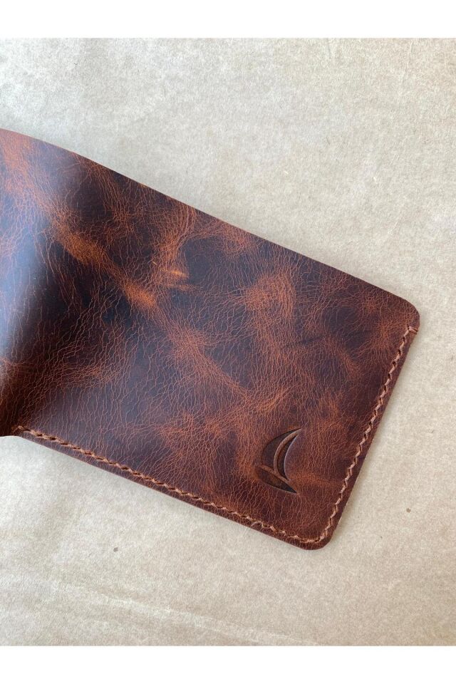 PELE - Klasik Erkek Cüzdanı Koyu Taba