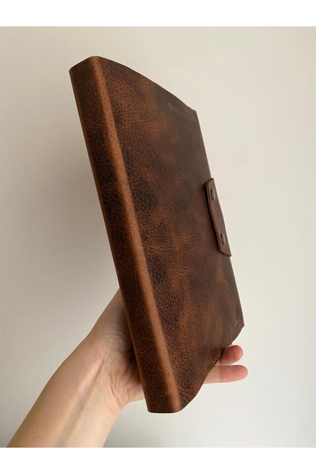 RAIKKONEN - Ajanda & Defter Kılıfı Koyu Taba