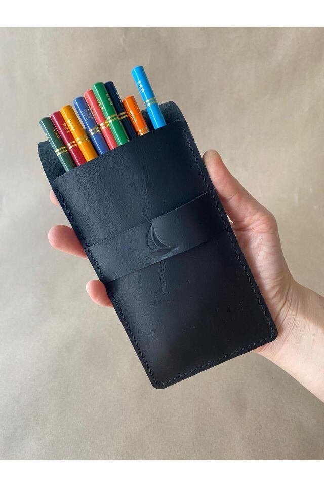 VETTEL -  Kapaklı Kalemlik Si̇yah