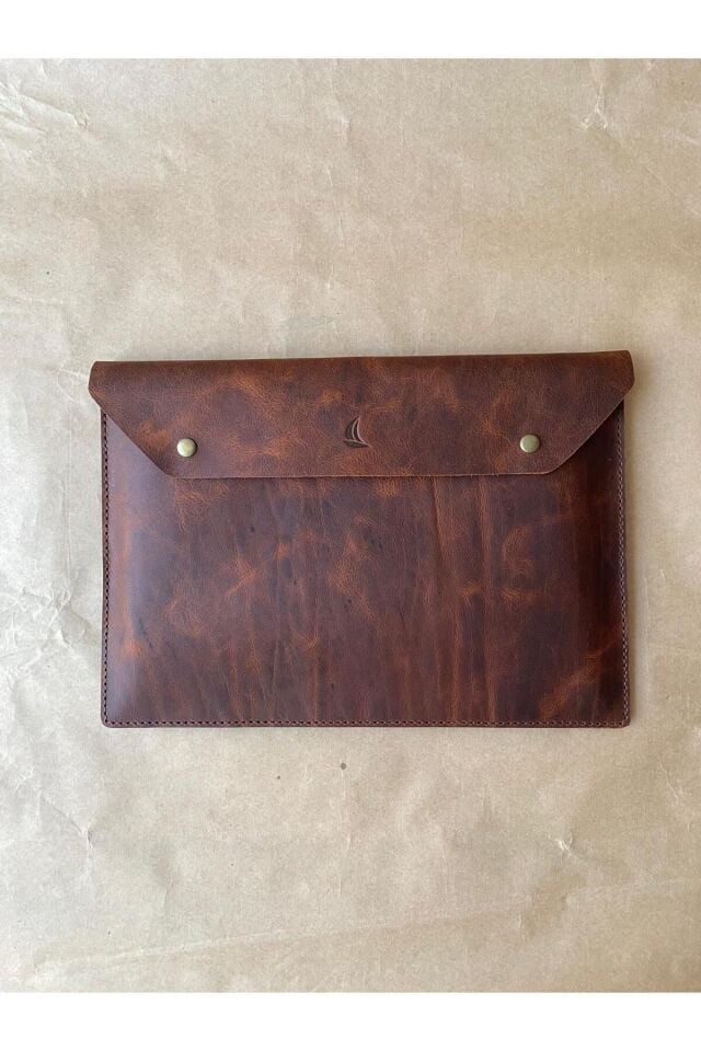NADAL -  Laptop & Tablet Kılıfı Koyu Taba - 16 inç