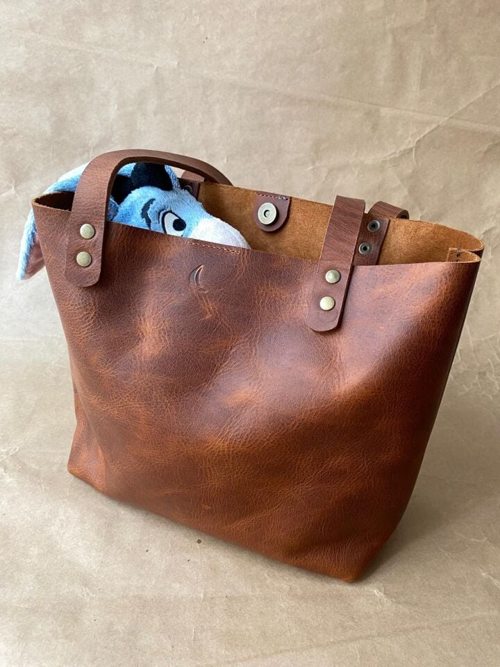 STEFFI - Tote Çanta Koyu Taba