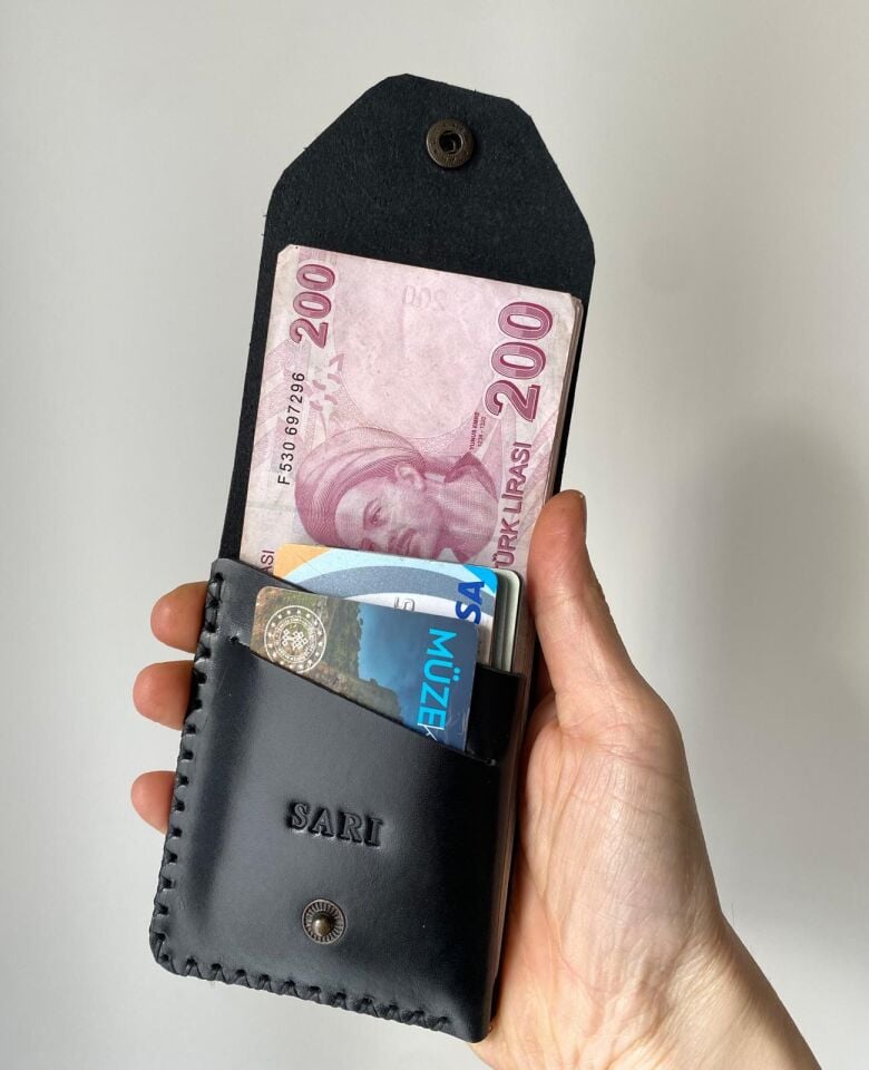 FLAPPY - Kartlık Cüzdan Si̇yah